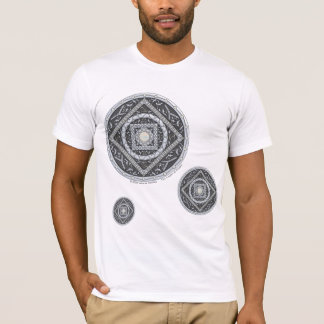 T-shirt Chemise légère pour homme Mandala contre le cancer