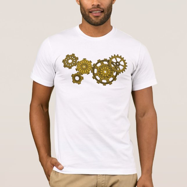 T-shirt Chemise légère pour hommes tissée (Devant)