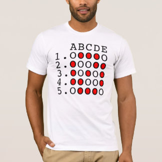 T-shirt Chemise légère principale de réponse