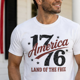 T-shirt Chemise Liberté Amérique 1776