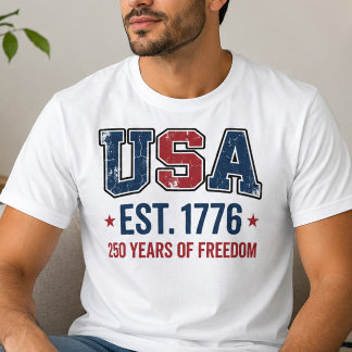 T-shirt Chemise Liberté USA 1776