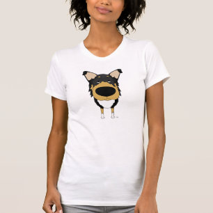 T-shirt Chemise lisse tricolore de colley