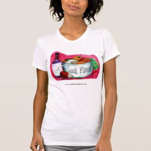 T-shirt Chemise locale de la saveur du cristal