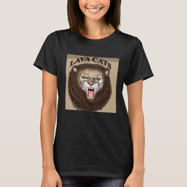 T-shirt Chemise Logo Lava Cat (Devant)