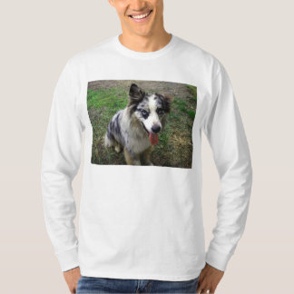 T-shirt Chemise longtemps gainée de marcheur