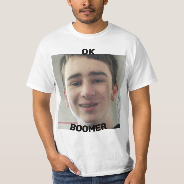 T-shirt Chemise Lorne OK BOOMER (Devant)