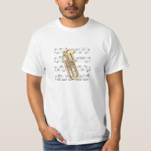T-shirt Chemise (lumière) - euphonium - sélectionnez vot