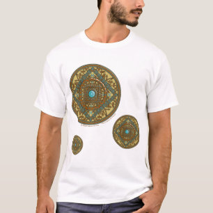 T-shirt Chemise Lumière Homme Pisces Mandala
