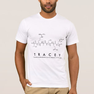 T-shirt Chemise M du nom du peptide Tracey