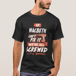 T-shirt Chemise MACBETH, Chemise MACBETH Funny