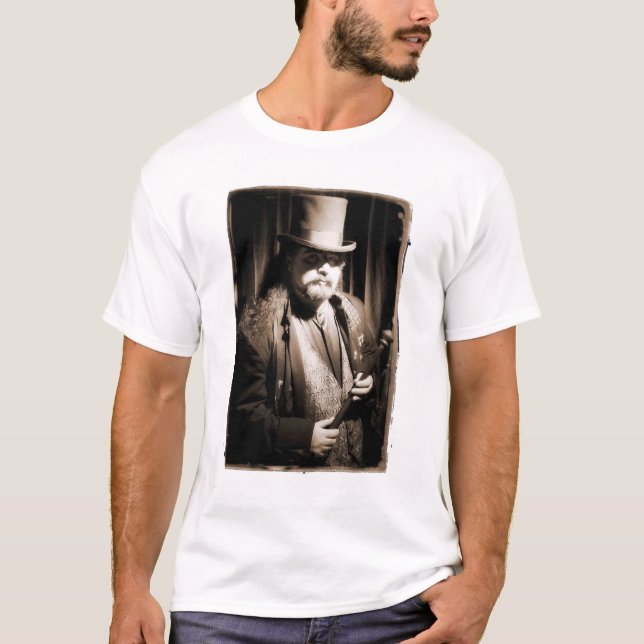 T-shirt Chemise magique de ton de la sépia de Santiago (Devant)