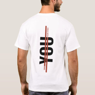 T-shirt Chemise « Maîtrise ton histoire » – Citation motiv
