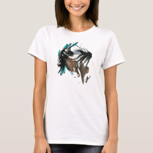 T-shirt Chemise Majetic Horse par Bihrle