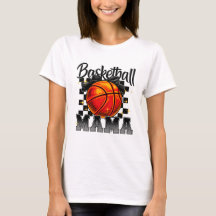 Chemise maman de basket avec Bow Graphic - Maman d