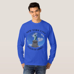 T-SHIRT CHEMISE MANCHE LONGUE STATUE DE LA LIBERTÉ