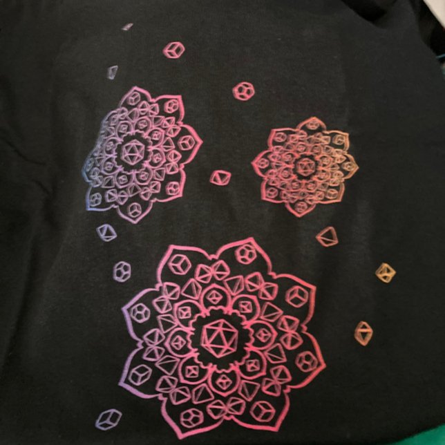 T-shirt Chemise Mandala Dice Tumbling (Créateur téléchargé)