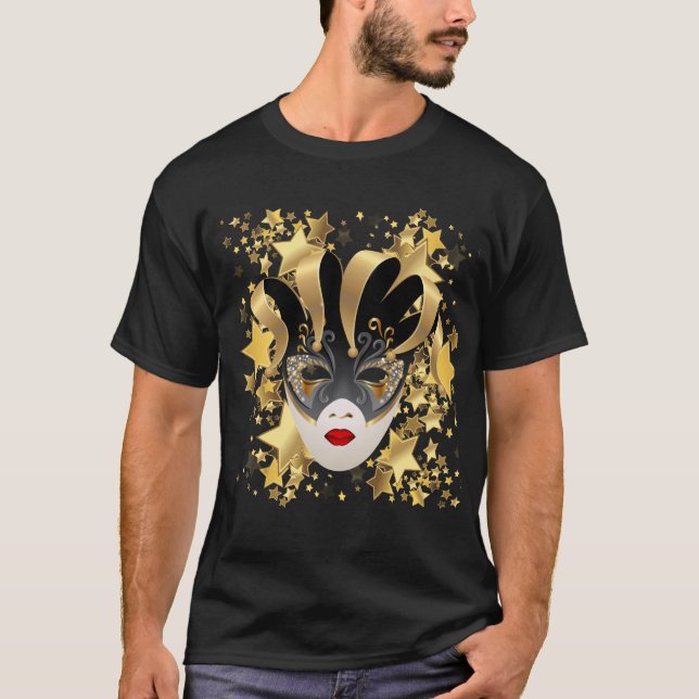 T-shirt Chemise Mardi Gras Homme (Devant)