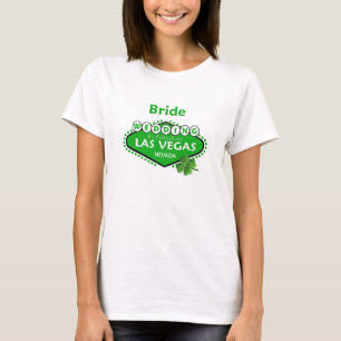T-shirt Chemise Mariage St Patty BRIDE Las Vegas