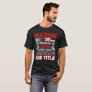 T-SHIRT CHEMISE MARINE DE MAMAN