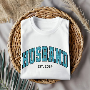 T-shirt Chemise maris personnalisée, fête du père ou anniv