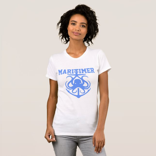 T-shirt Chemise Maritimer Nouvelle-Écosse Province Atlanti (Devant entier)