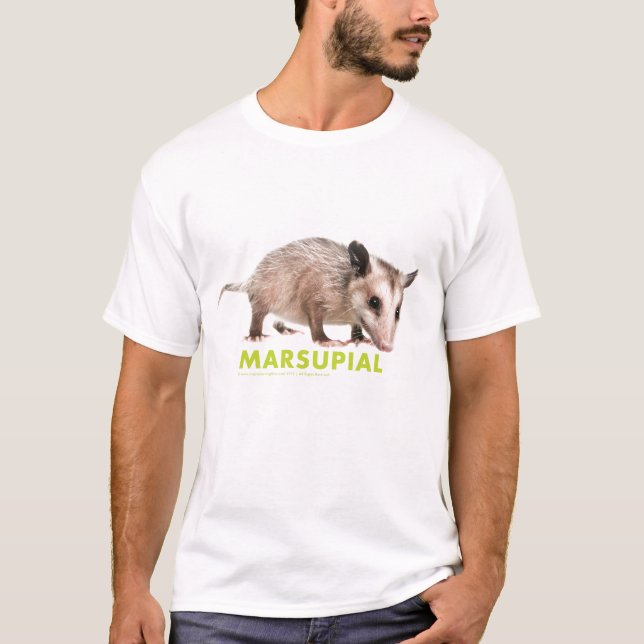 T-shirt Chemise "marsupial " d'opossum (Devant)