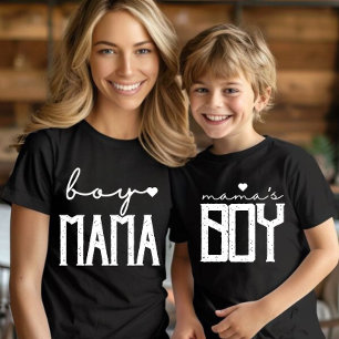 T-shirt Chemise Matching Maman and Son