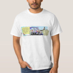 T-shirt Chemise maximale de bande dessinée de montée de
