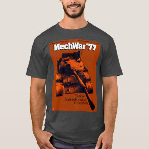 T-shirt chemise MechWar de jeu de réservoir des 'wargame