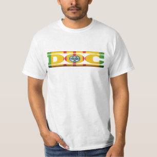 T-shirt Chemise Médicale d'insigne de combat de Doc. du