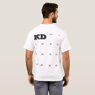T-shirt Chemise mémoire | année scolaire | diplôme