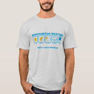 T-shirt Chemise météo de Binghamton