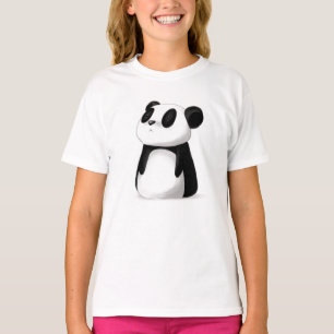 T-shirt Chemise mignonne de panda pour des enfants