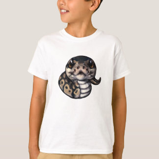 T-shirt Chemise mignonne de python de boule de bébé