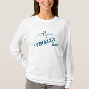 T-shirt Chemise militaire de Maman-Retours au pays