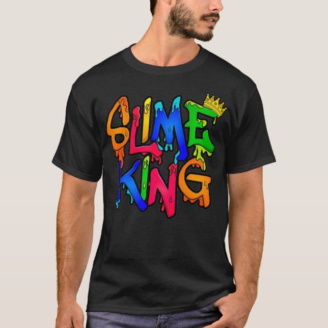T-shirt Chemise mince King pour les garçons Chemise mince  (Devant)