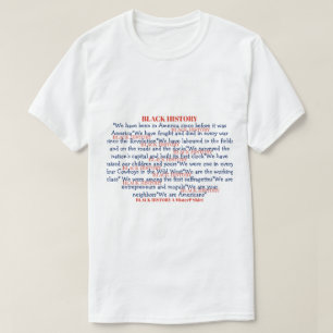 T-shirt Chemise MisterP RWB Histoire Noire (double face)