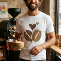 Chemise Molécule de Caféine Amateur de Café Chimie