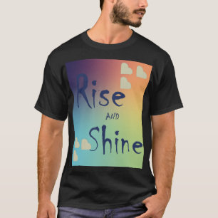 T-shirt chemise motivante pour hommes avec citation