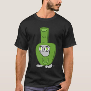 T-shirt Chemise mousseuse de costume de doigt