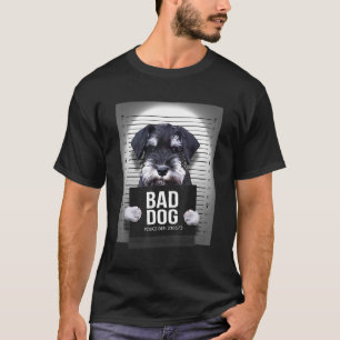 T-shirt Chemise Mugshot Schnauzer miniature
