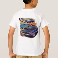 Chemise musculaire américaine arrière côté T