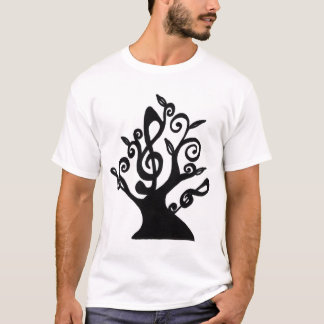 T-shirt Chemise musicale d'arbre