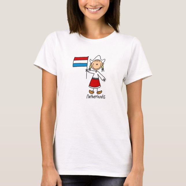 T-shirt Chemise néerlandaise (Devant)