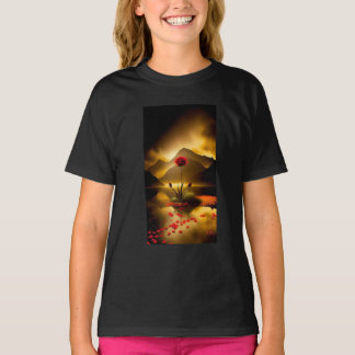 T-shirt Chemise noire