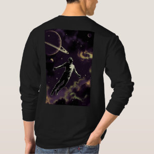 T-shirt Chemise noire à manches longues pour Flying For Ph