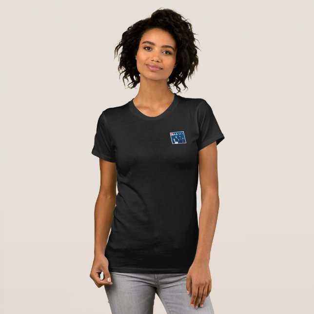 T-shirt Chemise noire AAA SKY féminine (Devant entier)