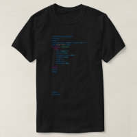 Chemise noire de HTML