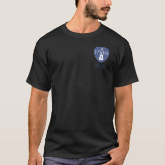 T-shirt Chemise noire de logo du HVBS des hommes