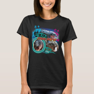 T-shirt Chemise noire femmes MooDeng2